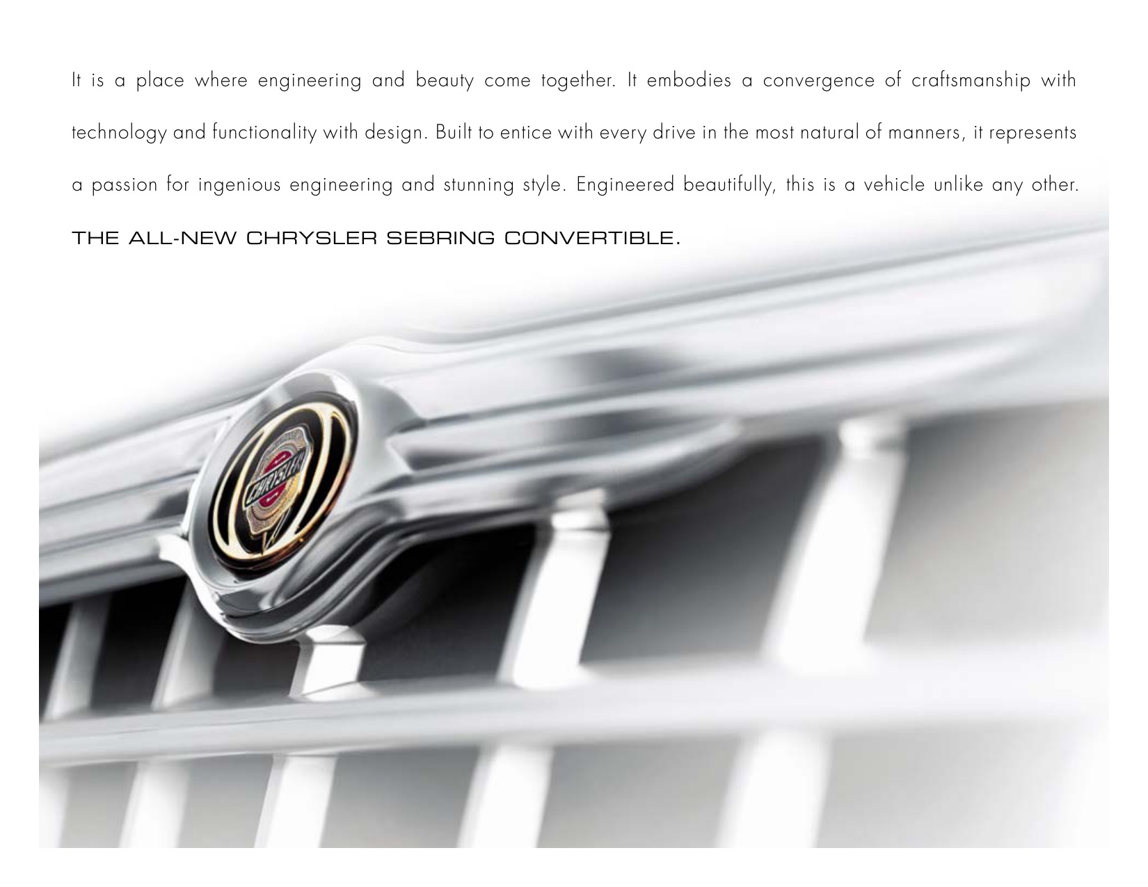 2008 Chrysler Sebring Convertible Brochure Page 16
